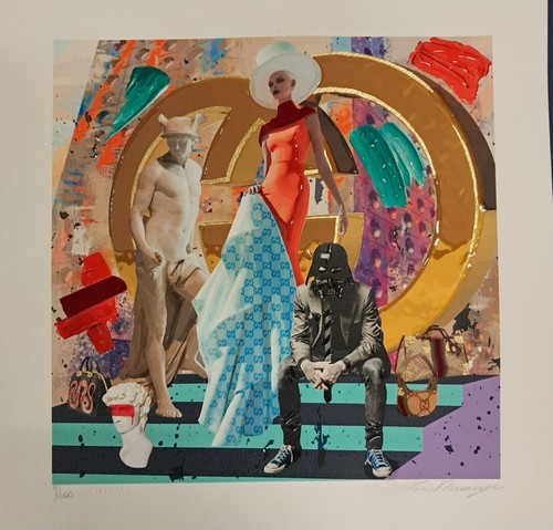 Rouge gucci serigrafia - la,