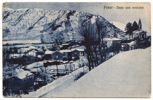 Cartolina fener dopo una - cartolina,
