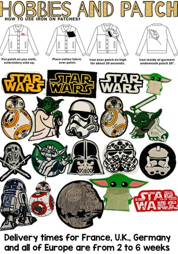 Patch star wars - star, toppa