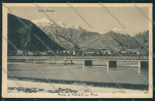 Belluno fener cartolina - belluno,