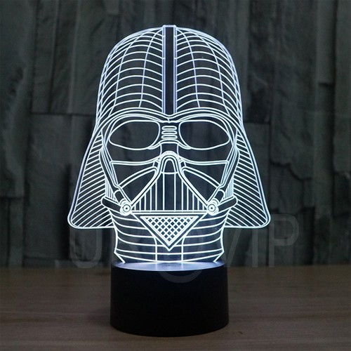 Lampada notturna led darth - lampada,
