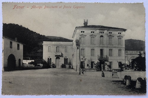 Cartolina fener albergo - cartolina,